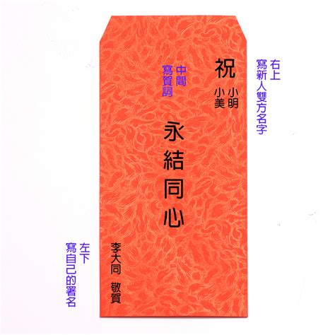 紅包名字寫左邊還是右邊